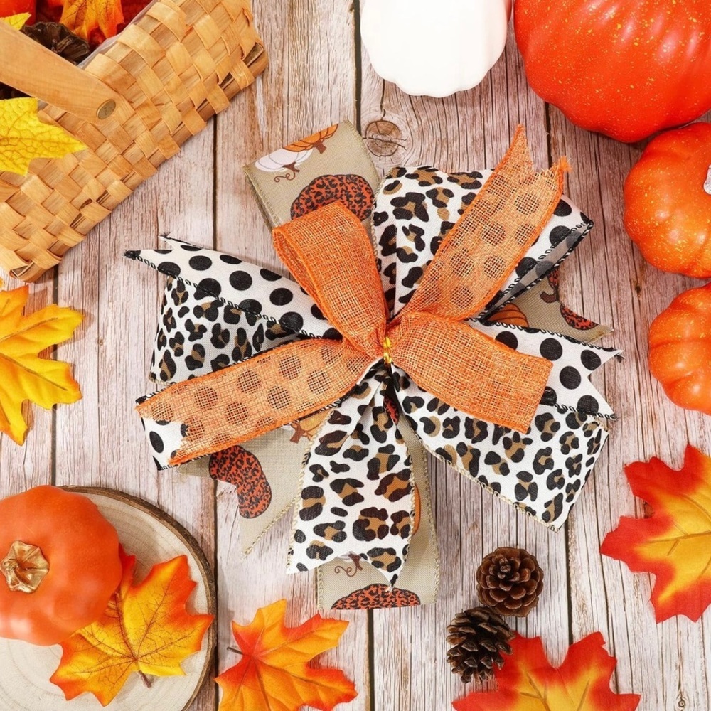 Fall Wreath Bow
